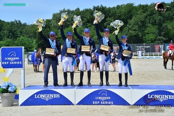 Team NAF are victorious in the Nations Cup at the CSIO3* at Gorla Minore (ITA)